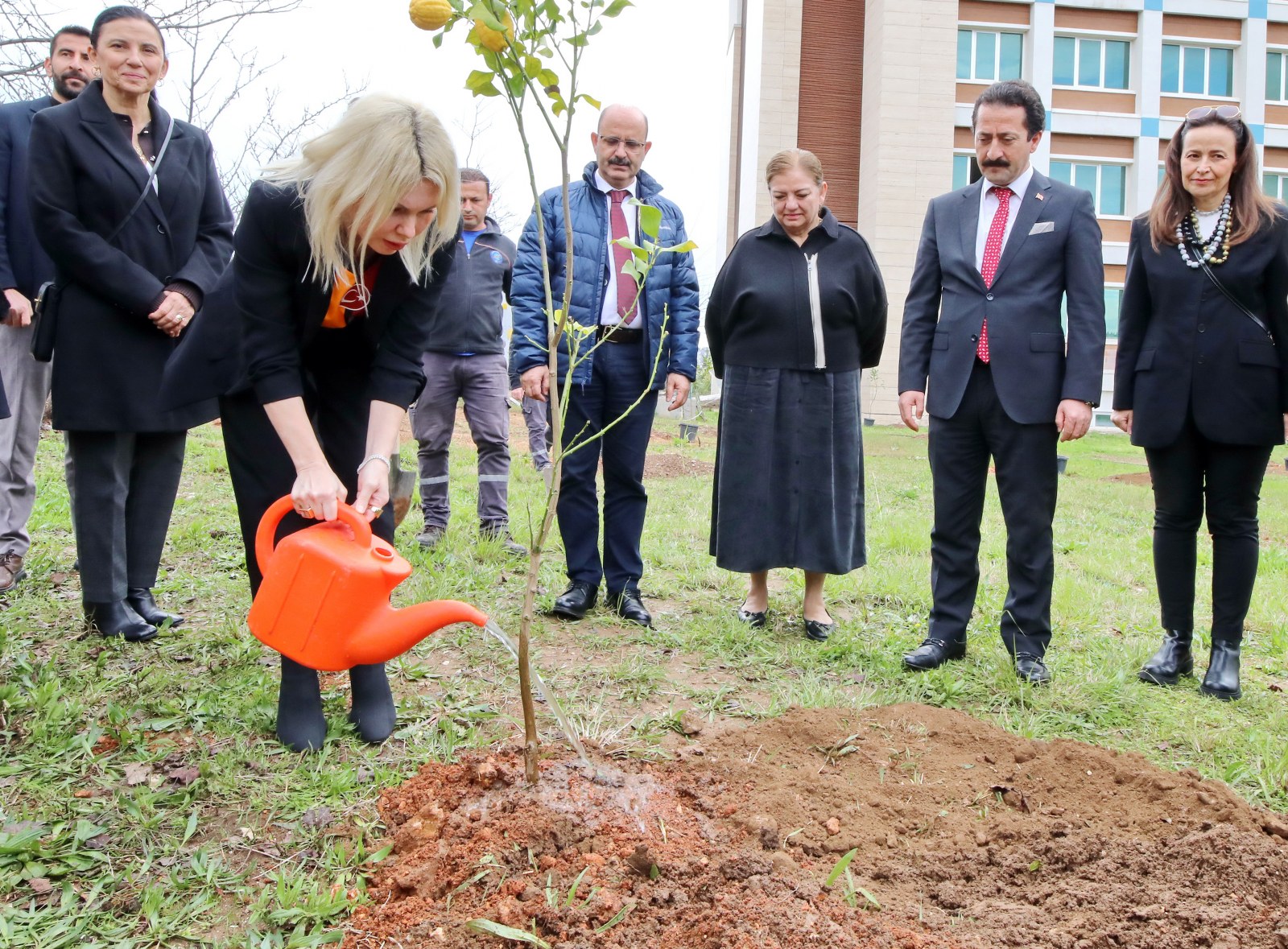 Akdeniz &Uuml;niversitesi Fidan Dikimi