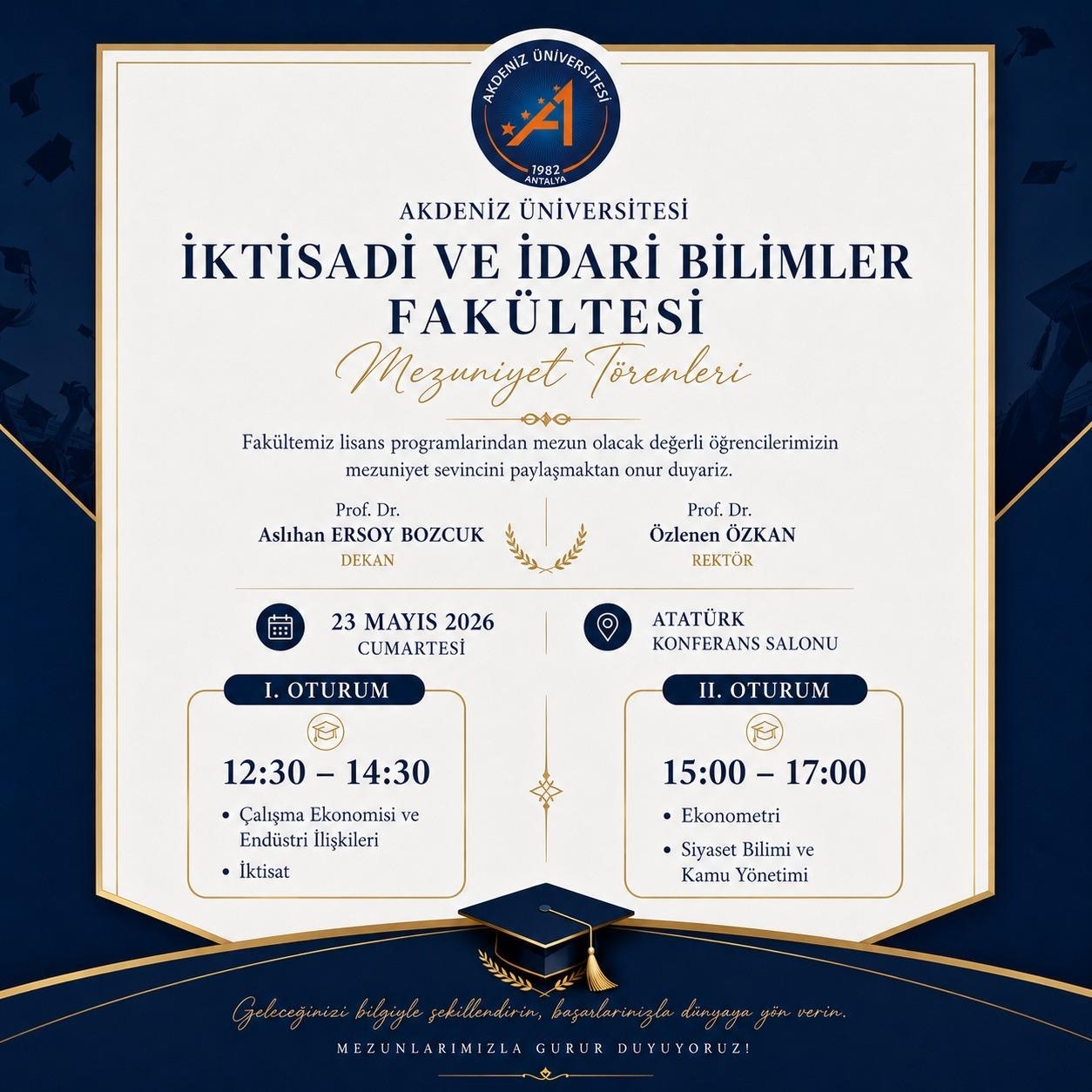 İktisadi ve İdari Bilimler Fak&uuml;ltesi 'Mezuniyet T&ouml;reni'.jpg