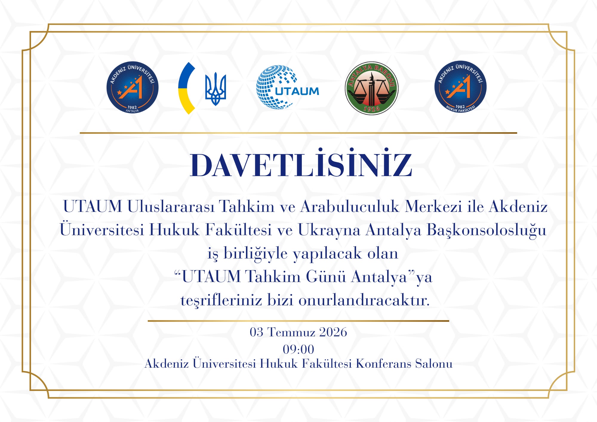 'UTAUM Tahkim G&uuml;n&uuml; Antalya' Davetiyesi.jfif