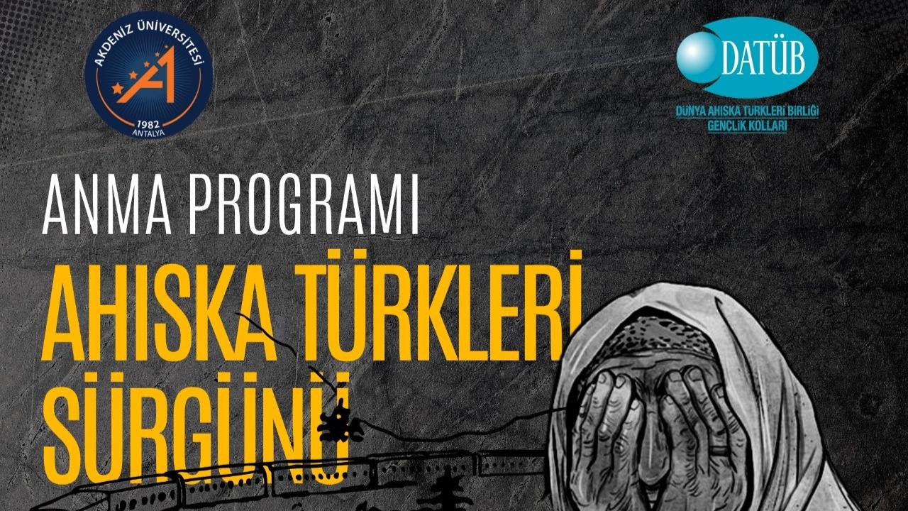 Edebiyat Fakültesi, ‘Ahıska Türkleri Sürgünü’ Anma Programı