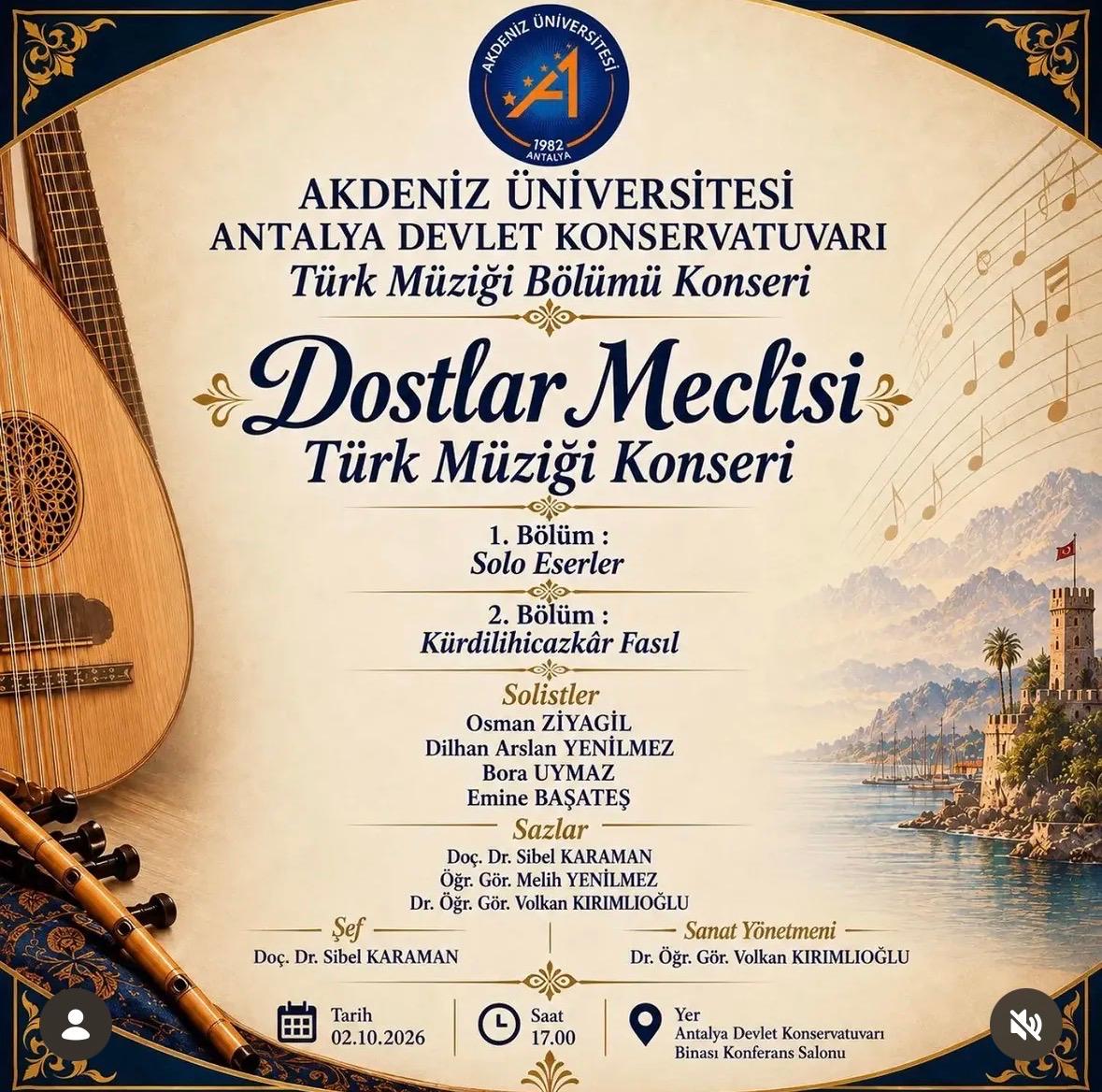 Dostlar Meclisi Türk Müziği Konser afişi.jpeg