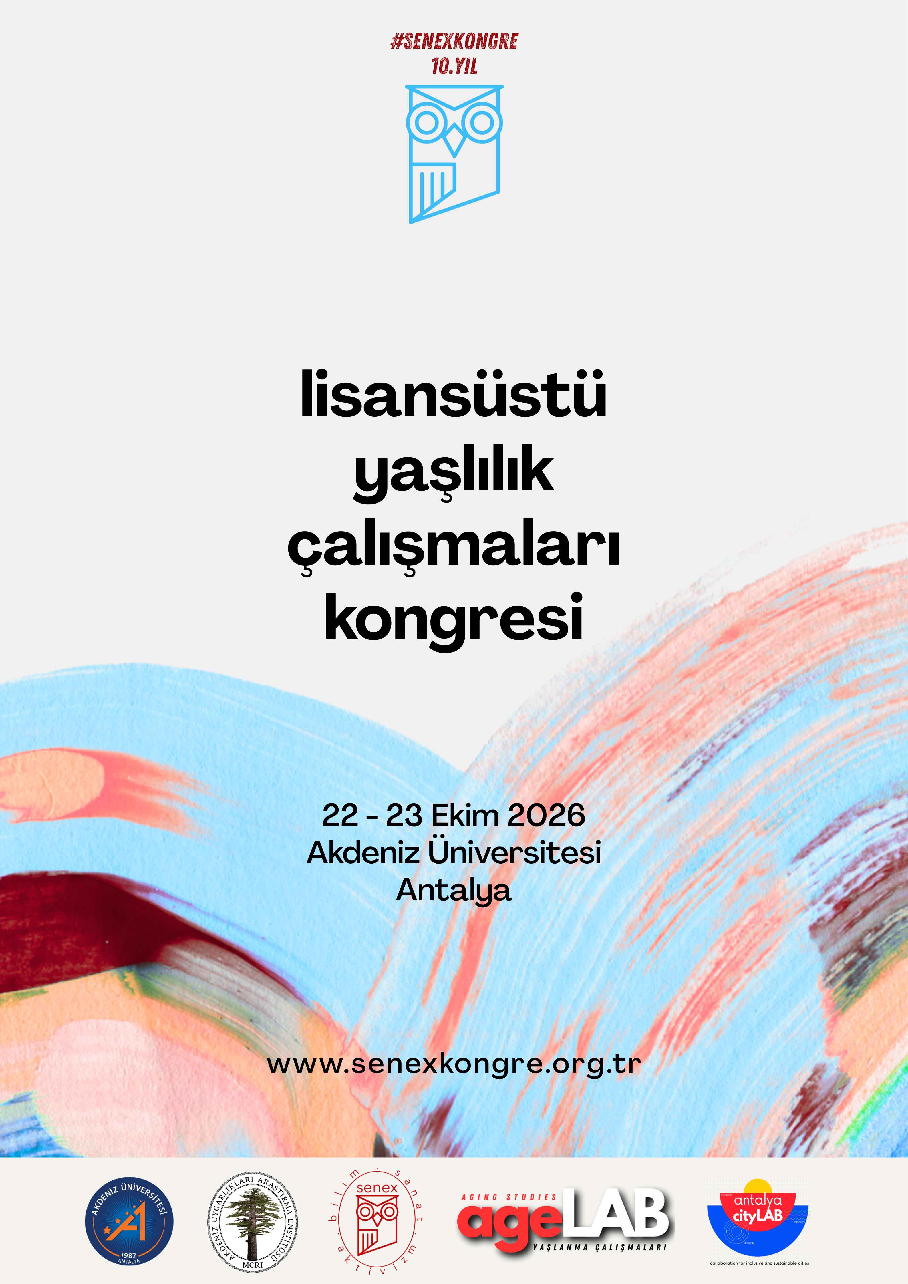 Senex 10. Lisansüstü Yaşlılık Çalışmaları Kongre afişi.jpg