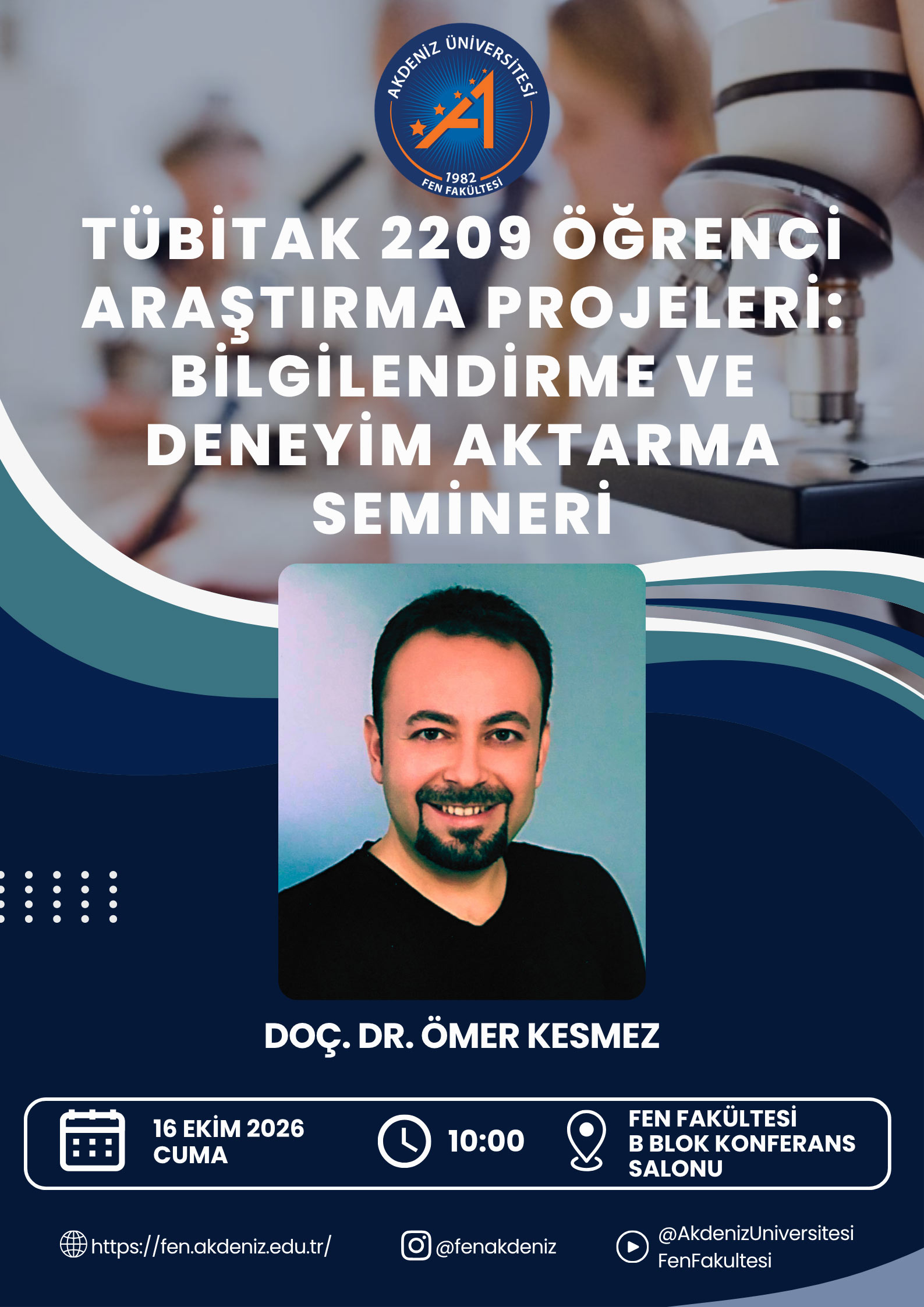 T&Uuml;BİTAK 2209 &Ouml;ğrenci Araştırma Projeleri Bilgilendirme ve Deneyim Aktarma Semineri afişi.jpg