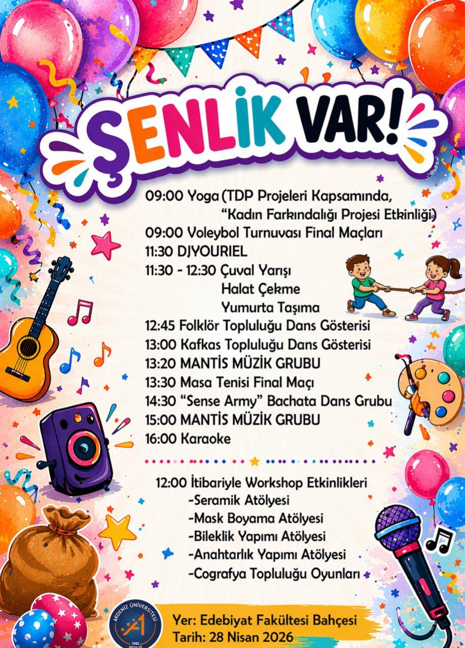 Edebiyat Fakültesi Bahar Şenliği