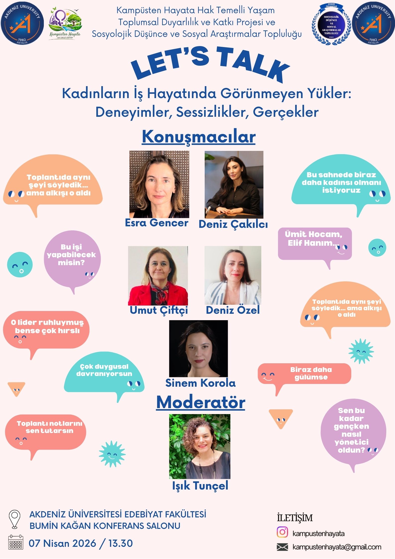 Renkli Düz Konuşma Balonu Keyifli Cuma Zindelik Sosyal ve Duygusal Öğrenme Afiş.jpg