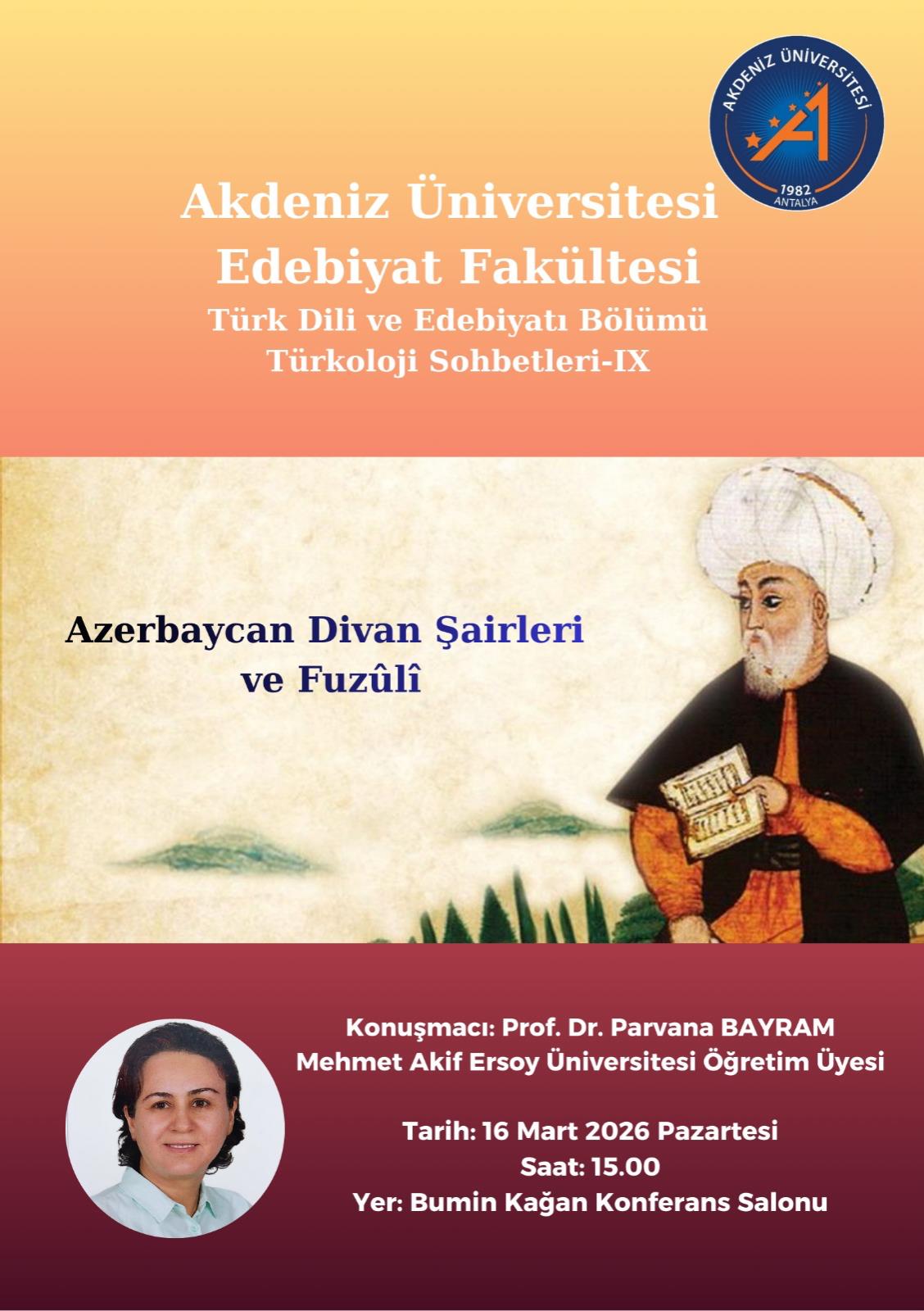 Türkoloji Sohbetleri VIII-Azerbaycan Divan Şairleri ve Fuzûlî