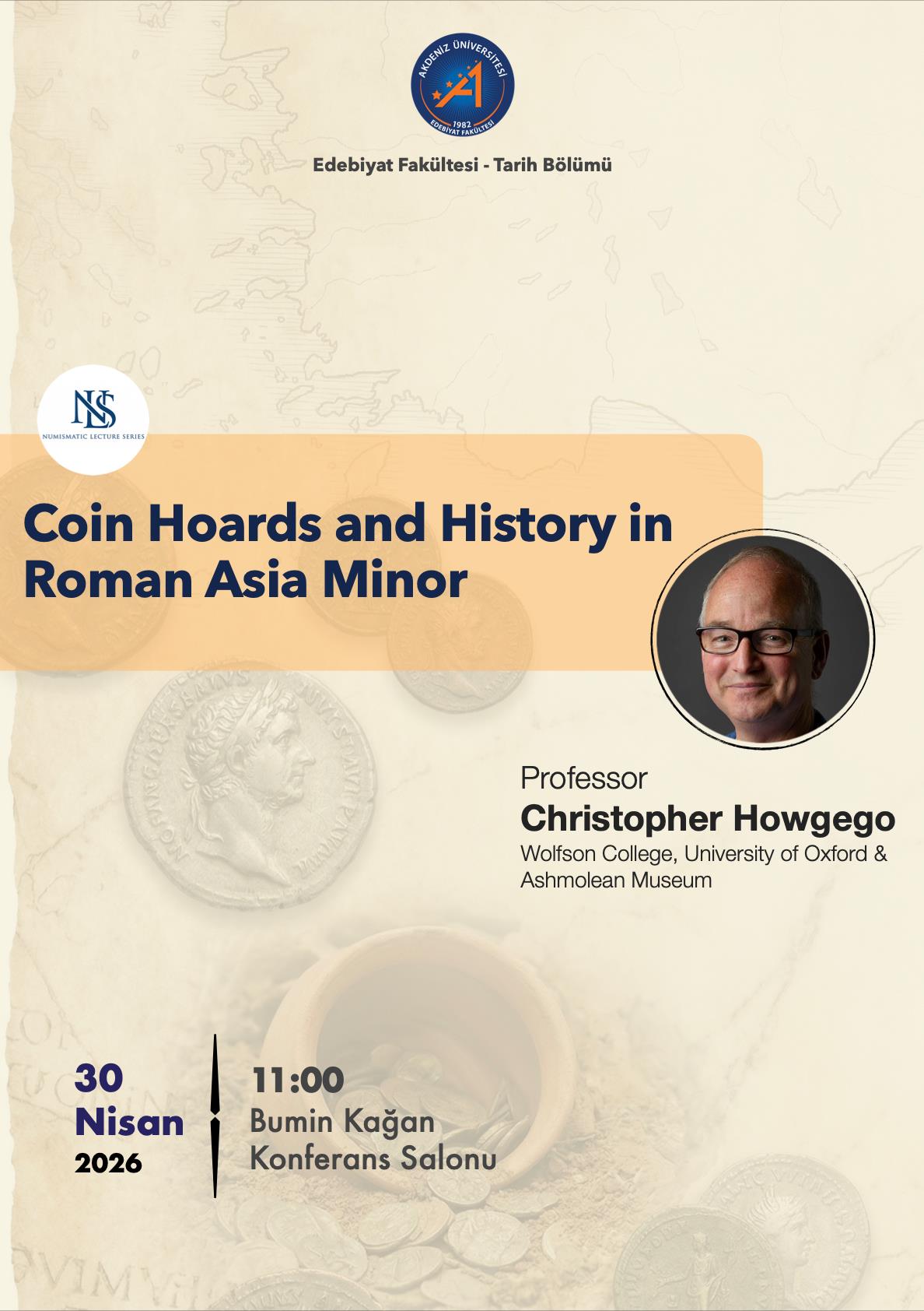 Numismatic Lecture Series: Coin Hoards and History in Roman Asia Minor