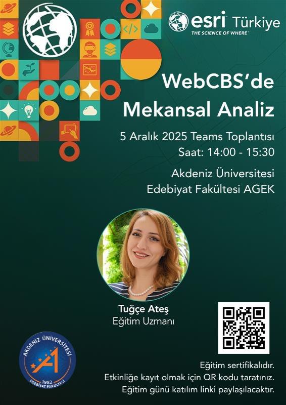 WebCBS’de Mekansal Analiz Konulu Çevrim içi Eğitim