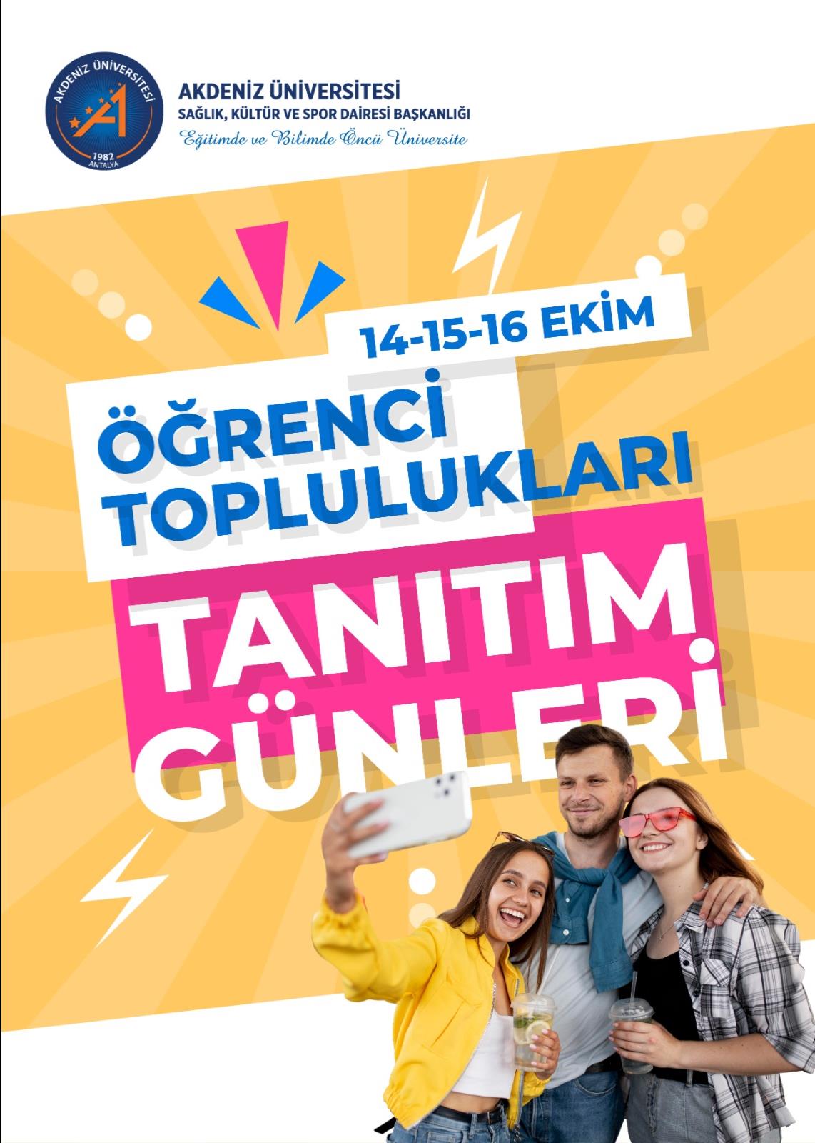 Öğrenci Toplulukları Tanıtım Günleri