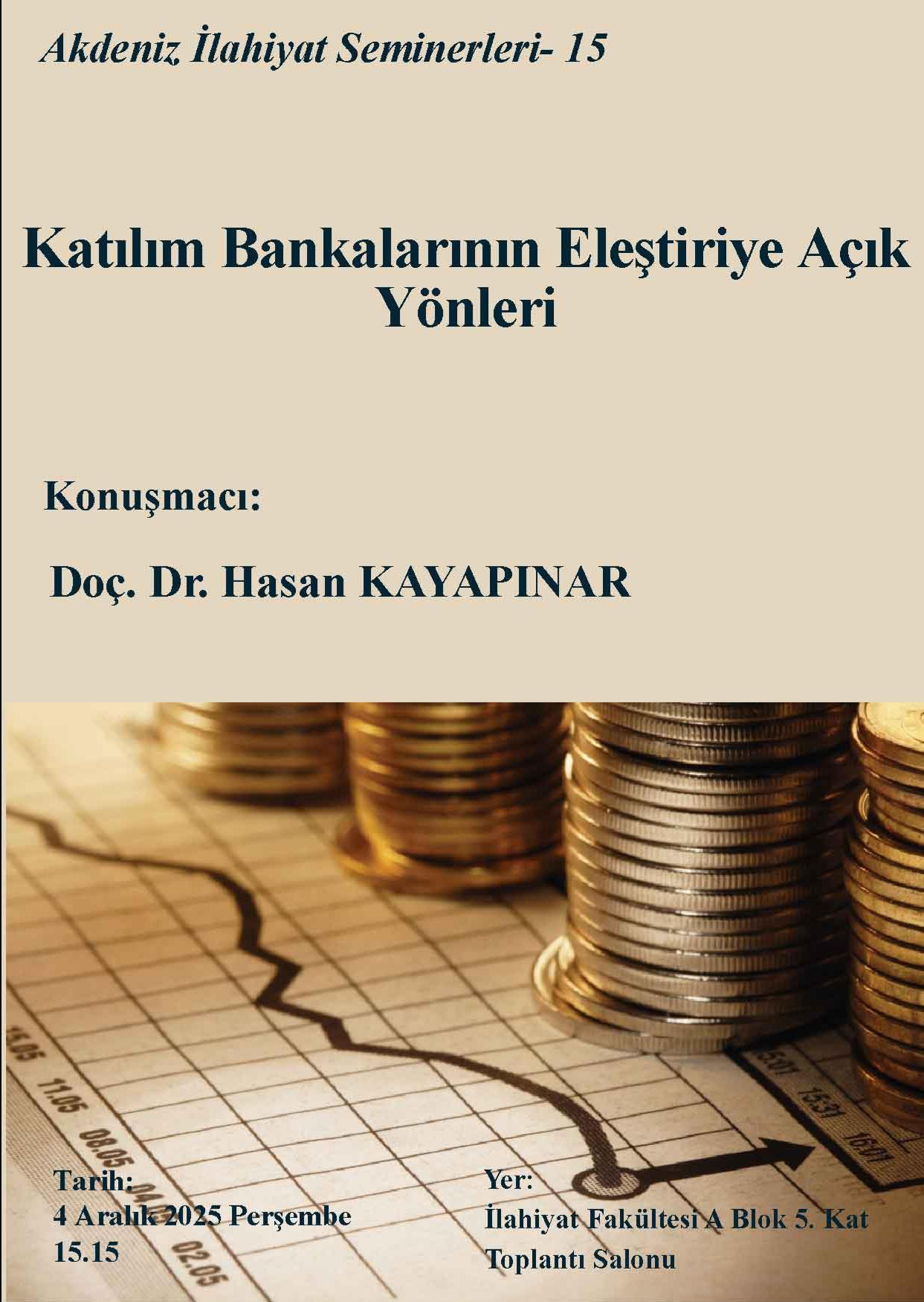 Akdeniz Üniversitesi İlahiyat Fakültesi Seminerleri-15