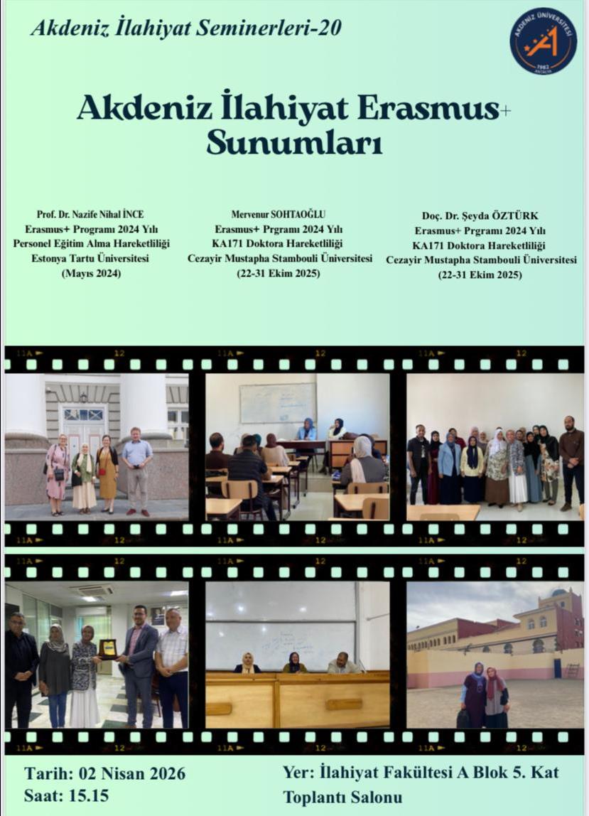 Akdeniz İlahiyat Seminerleri-20