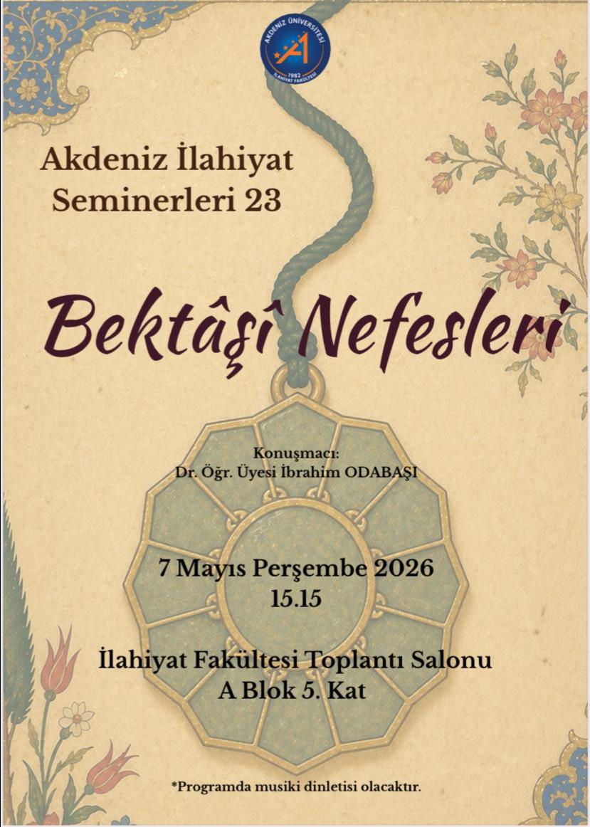 Akdeniz İlahiyat Seminerleri-23