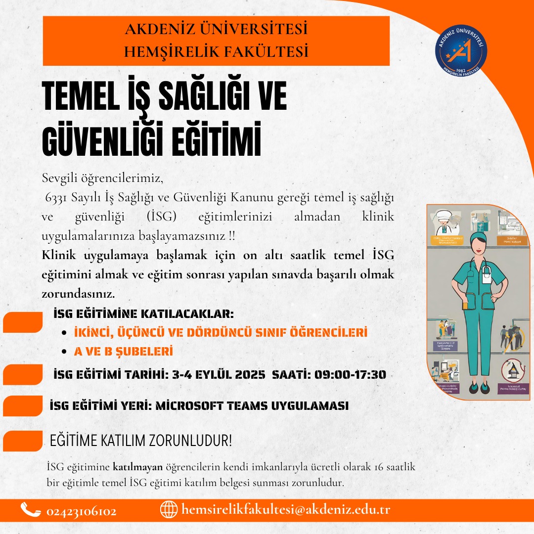 İSG EĞİTİMİ AFİŞİ 3-4 EYL&Uuml;L 2025.jpeg