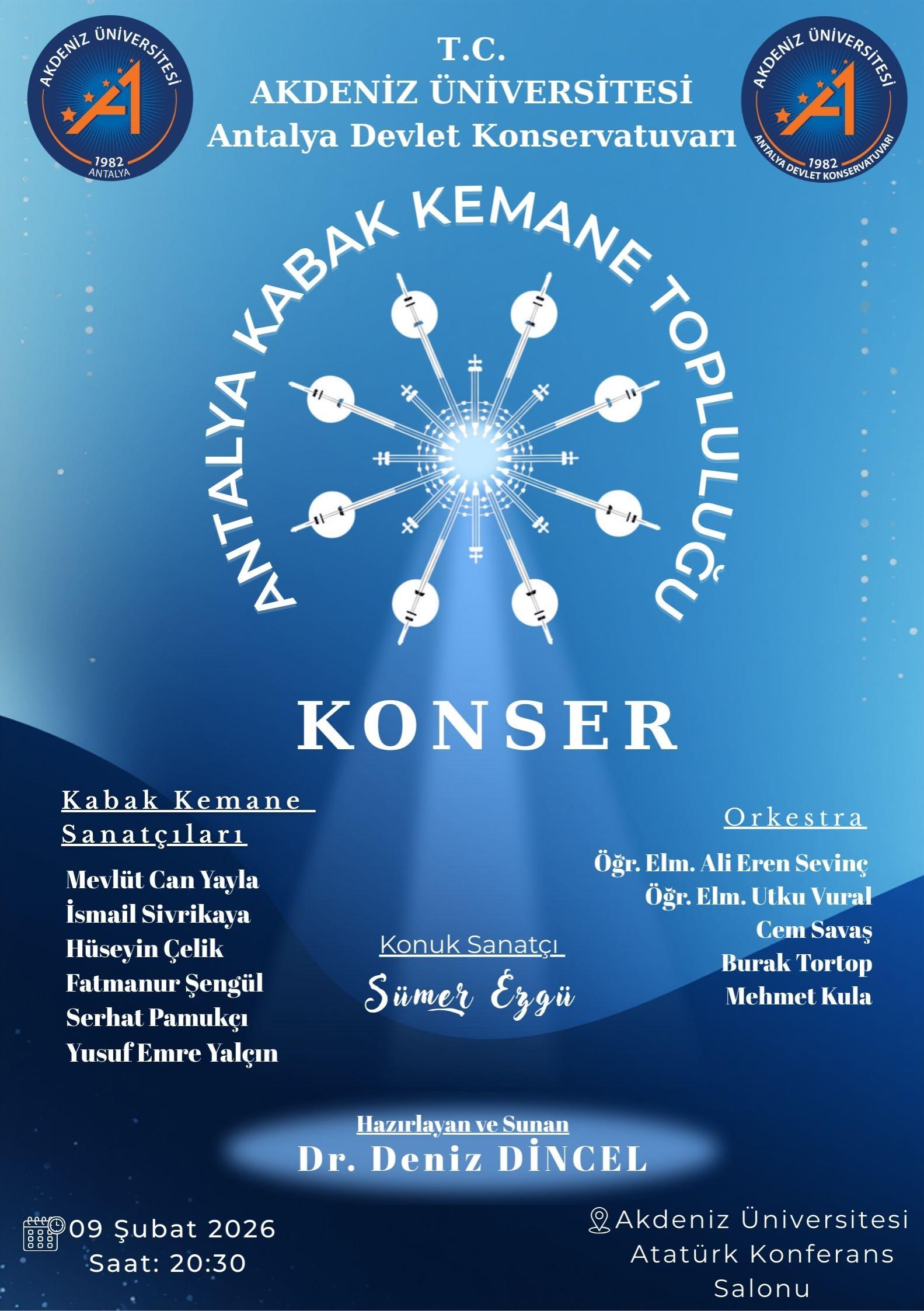 Antalya Kabak Kemane Topluluğu Konseri