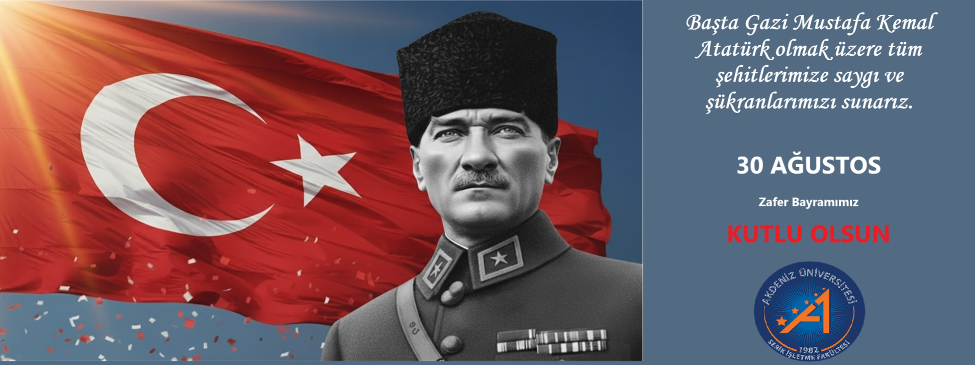 <p>30 Ağustos Zafer Bayramımız</p>