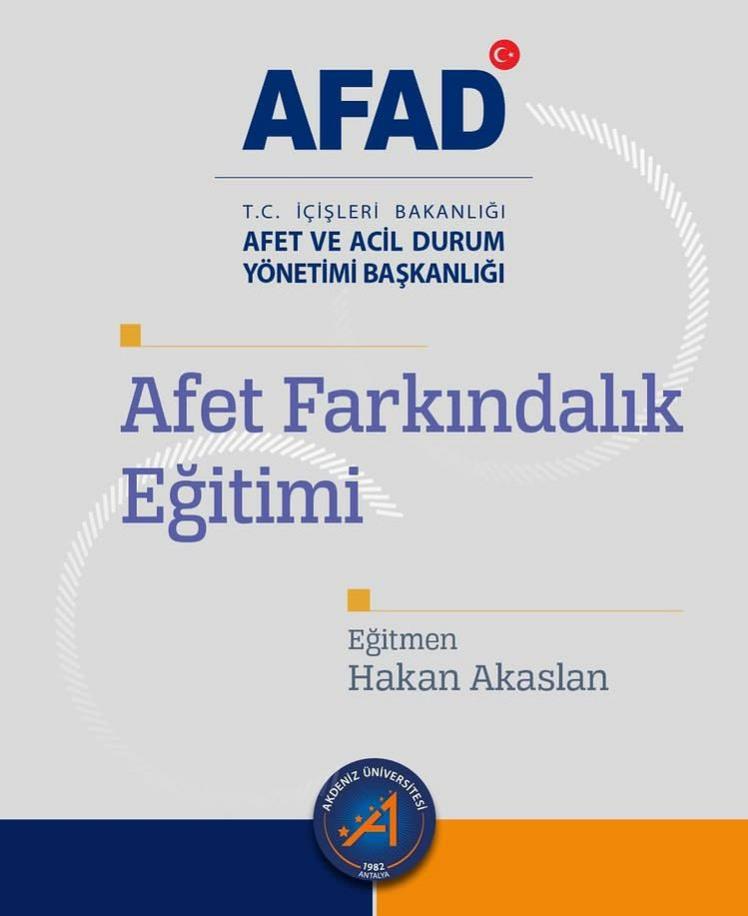 Afet Farkındalık Eğitimi