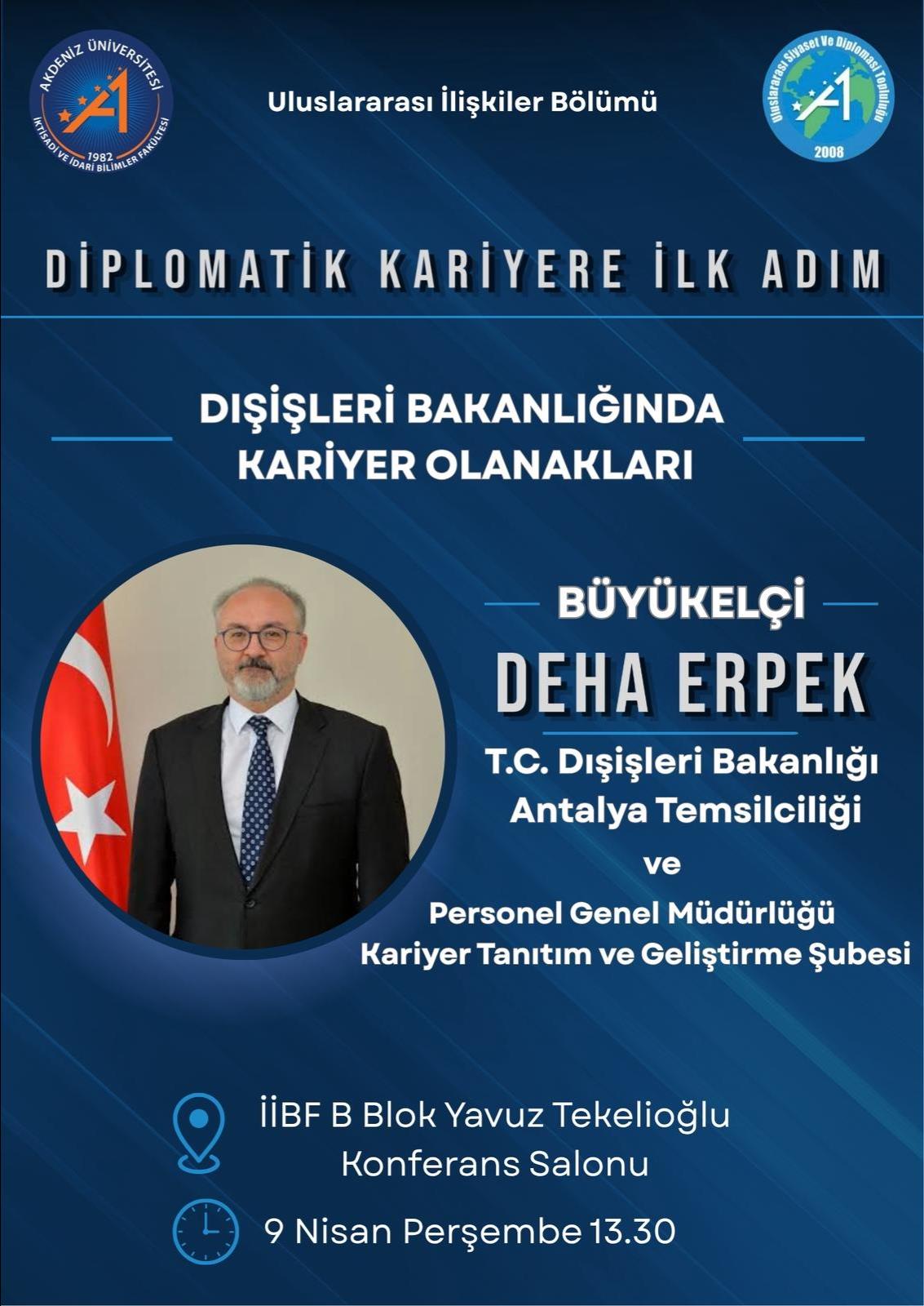 Büyükelçi'ye Sor: Dışişleri Bakanlığı’nda Kariyer  Olanakları