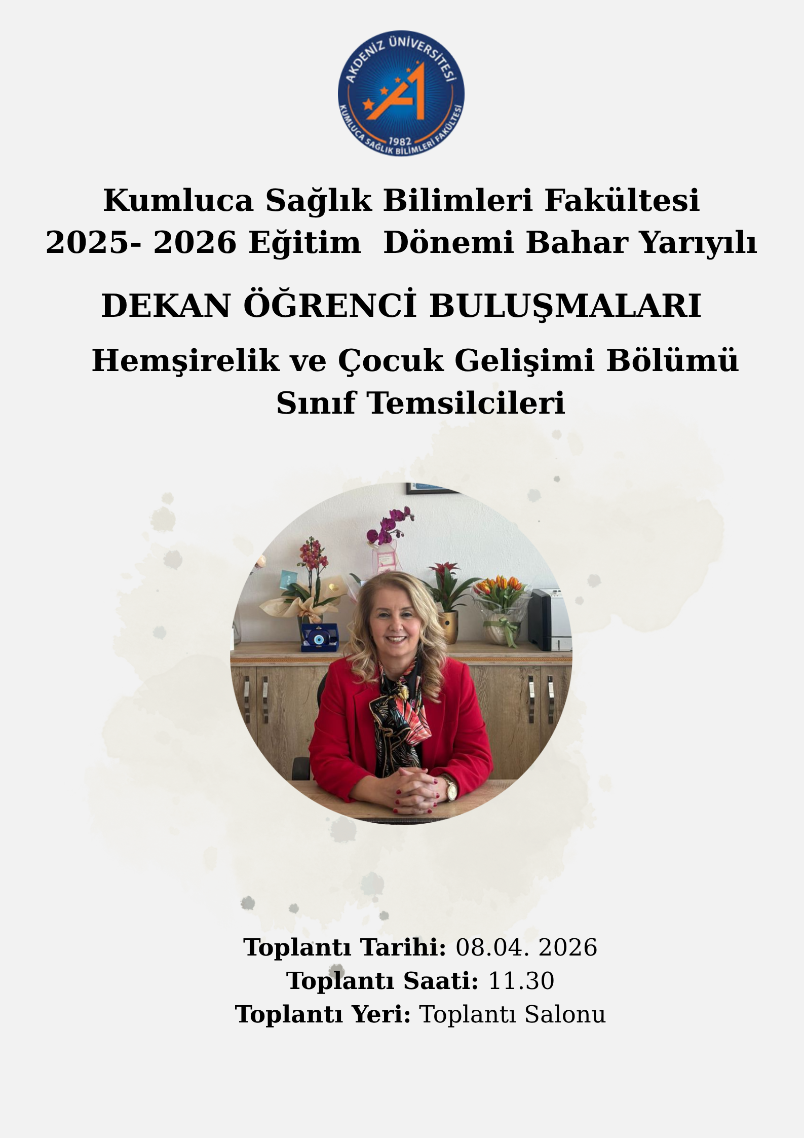 Kumluca Sağlık Bilimleri Fak&uuml;ltesi 2025- 2026 Eğitim &Ouml;ğretim Bahar Yarıyılı.png