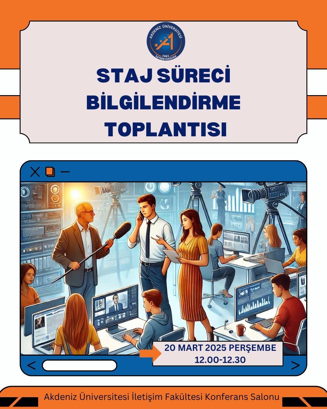 Staj Süreci Bilgilendirme Toplantısı