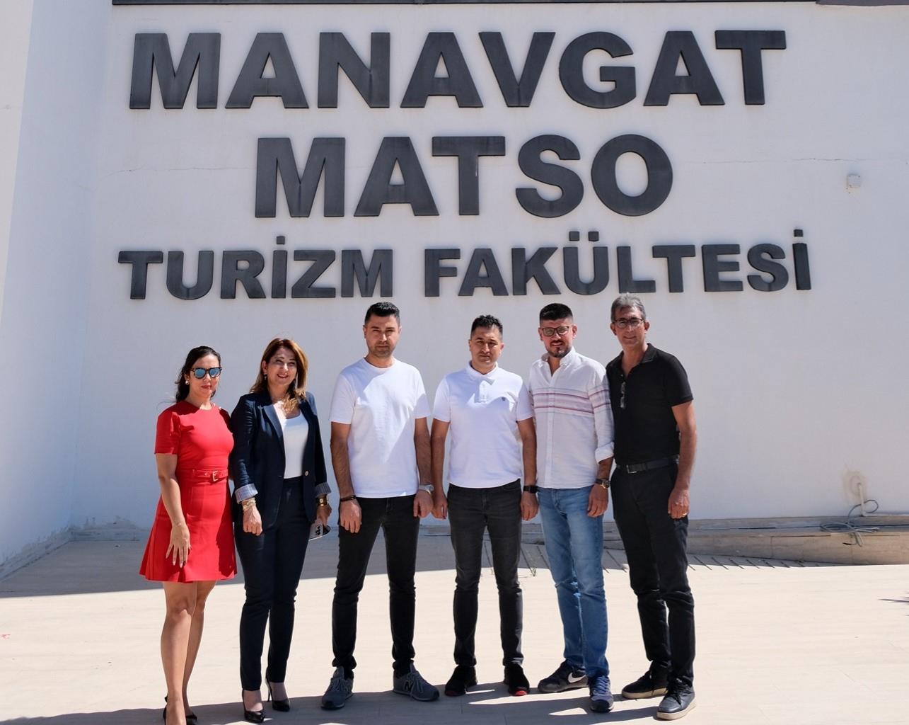 Manavgat Turizm Otelciler ve İşletmeciler Birliği (MATOB), Manavgat Turizm Fakültesini Ziyaret Etti