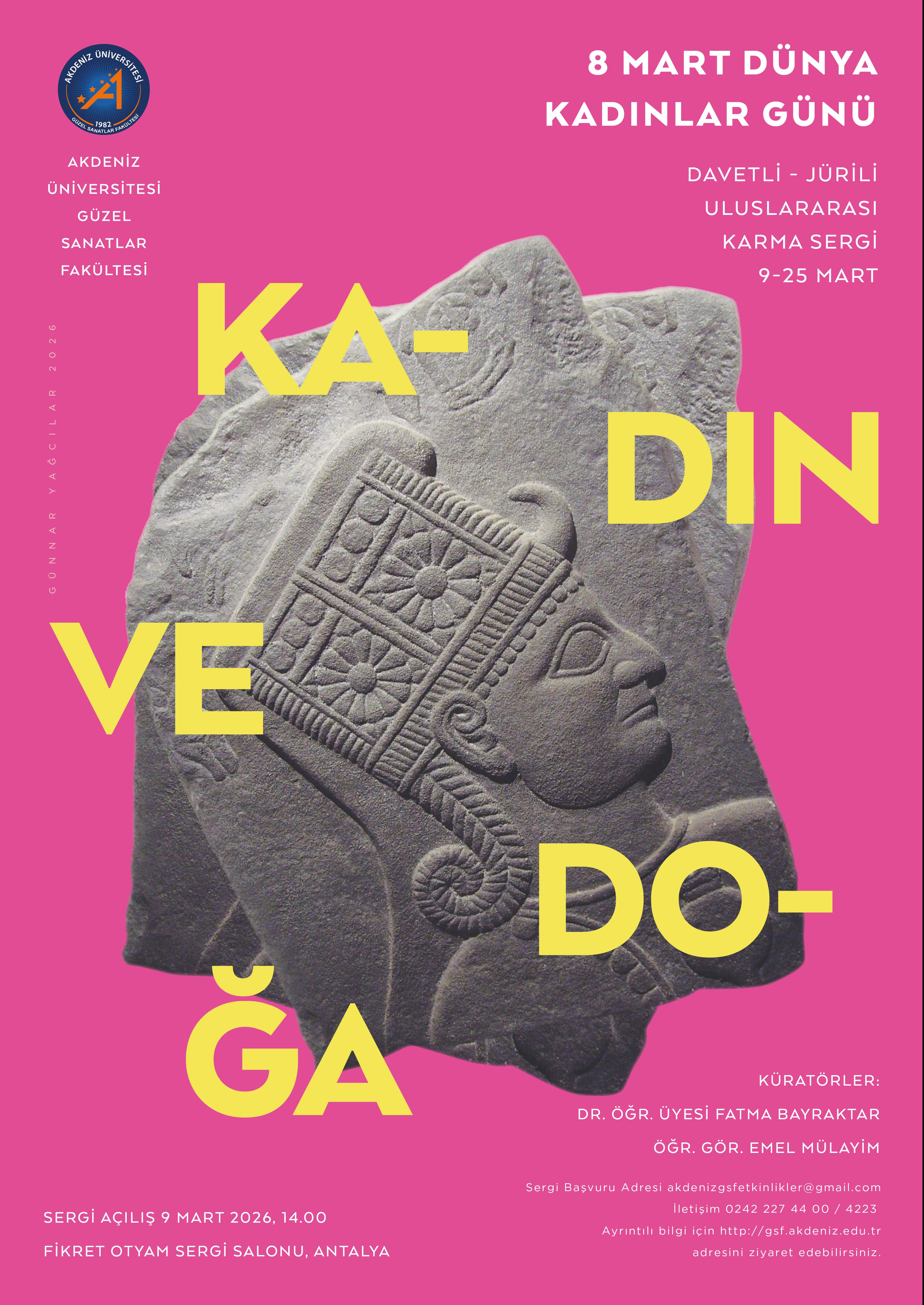 "Kadın ve Doğa" Temalı 8 Mart Kadınlar Günü Sergisi