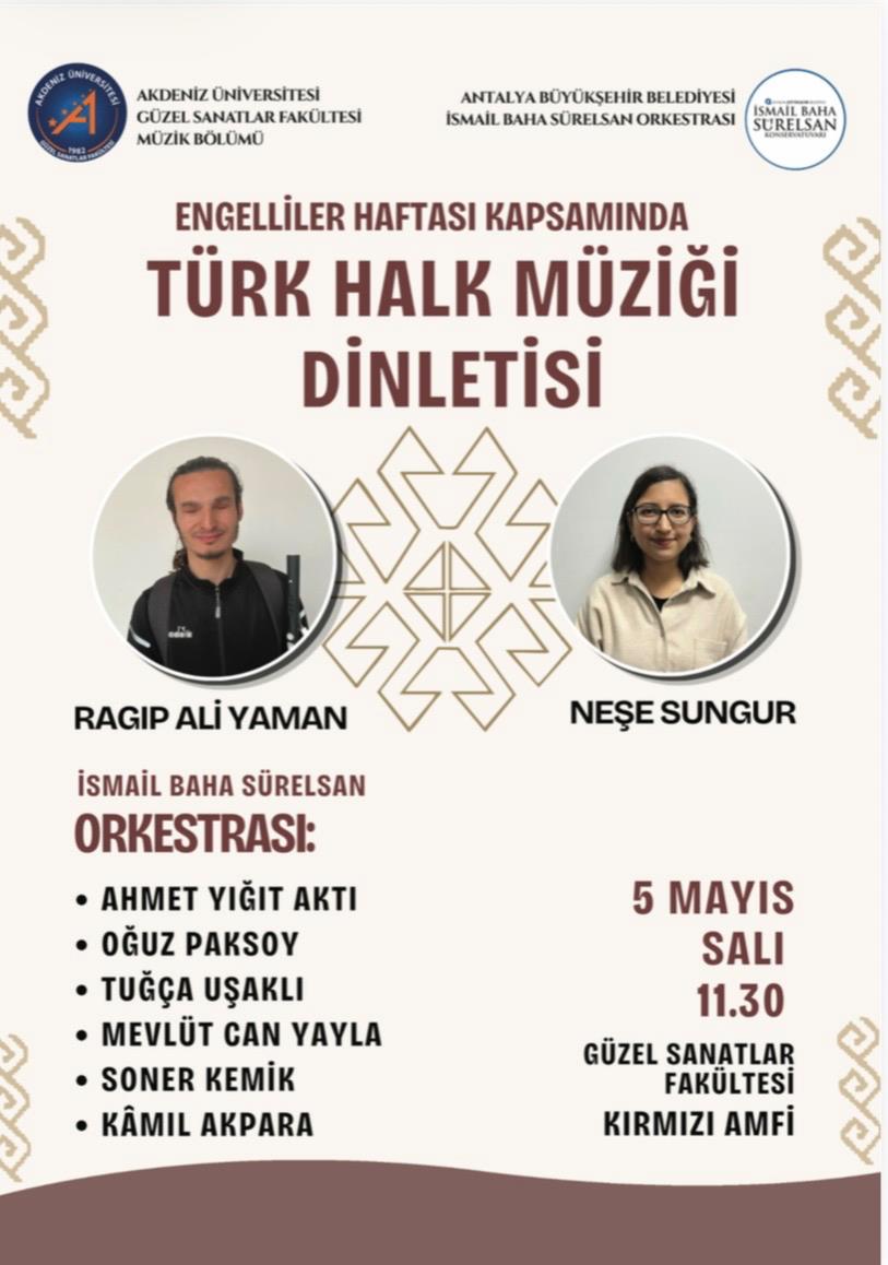 Türk Halk Müziği Dinletisi