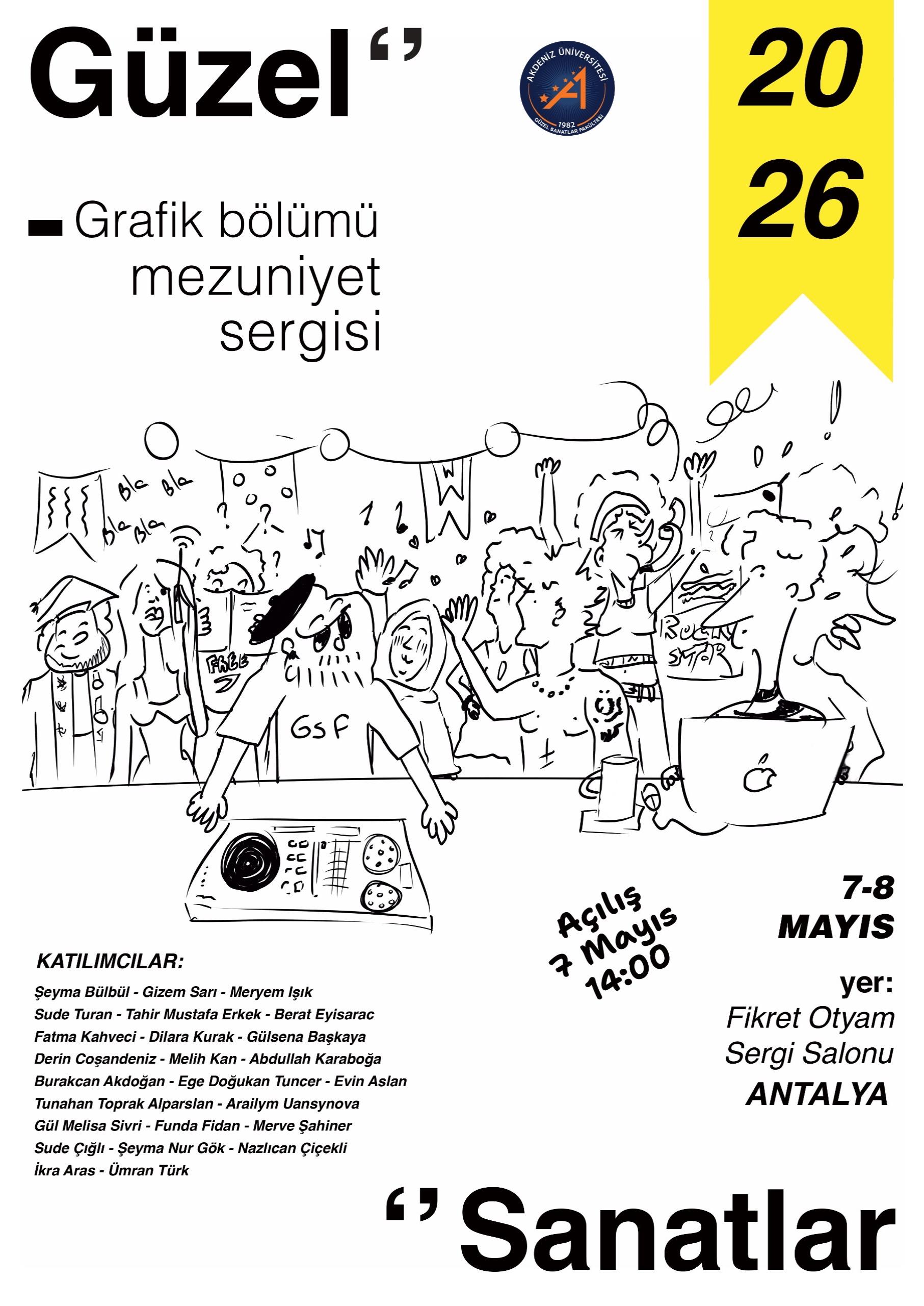 Grafik Bölümü Mezuniyet Sergisi