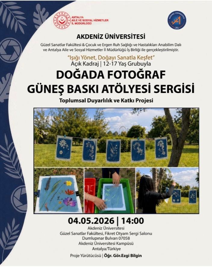 Doğada Fotoğraf: Güneş Baskı Atölyesi Sergisi