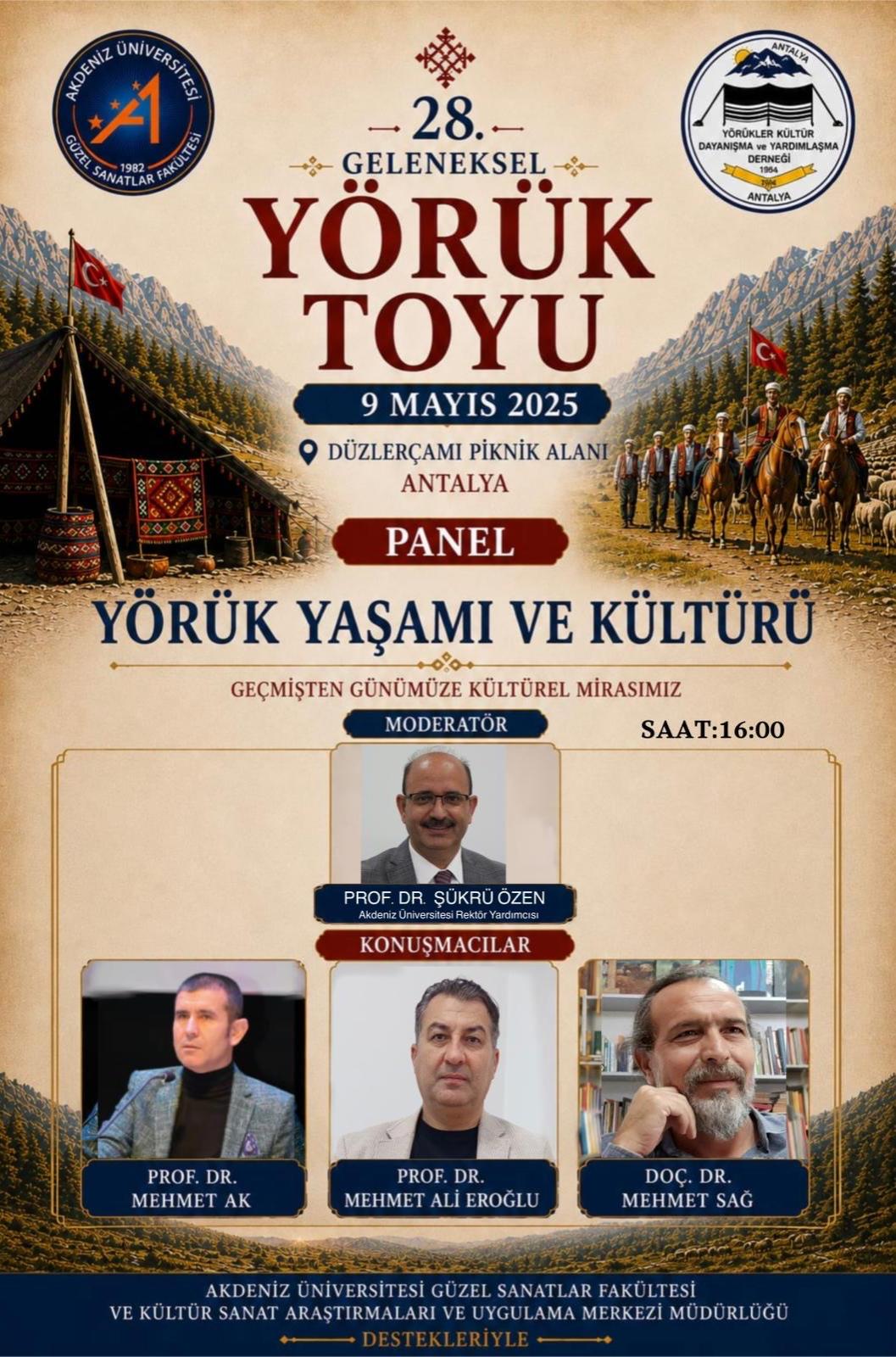 Yörük Yaşamı ve Kültürü Panel