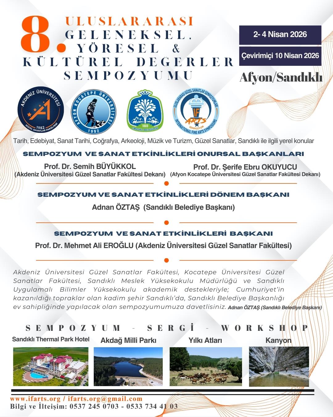 8. Uluslararası Geleneksel Yöresel & Kültürel Değerler Sempozyumu