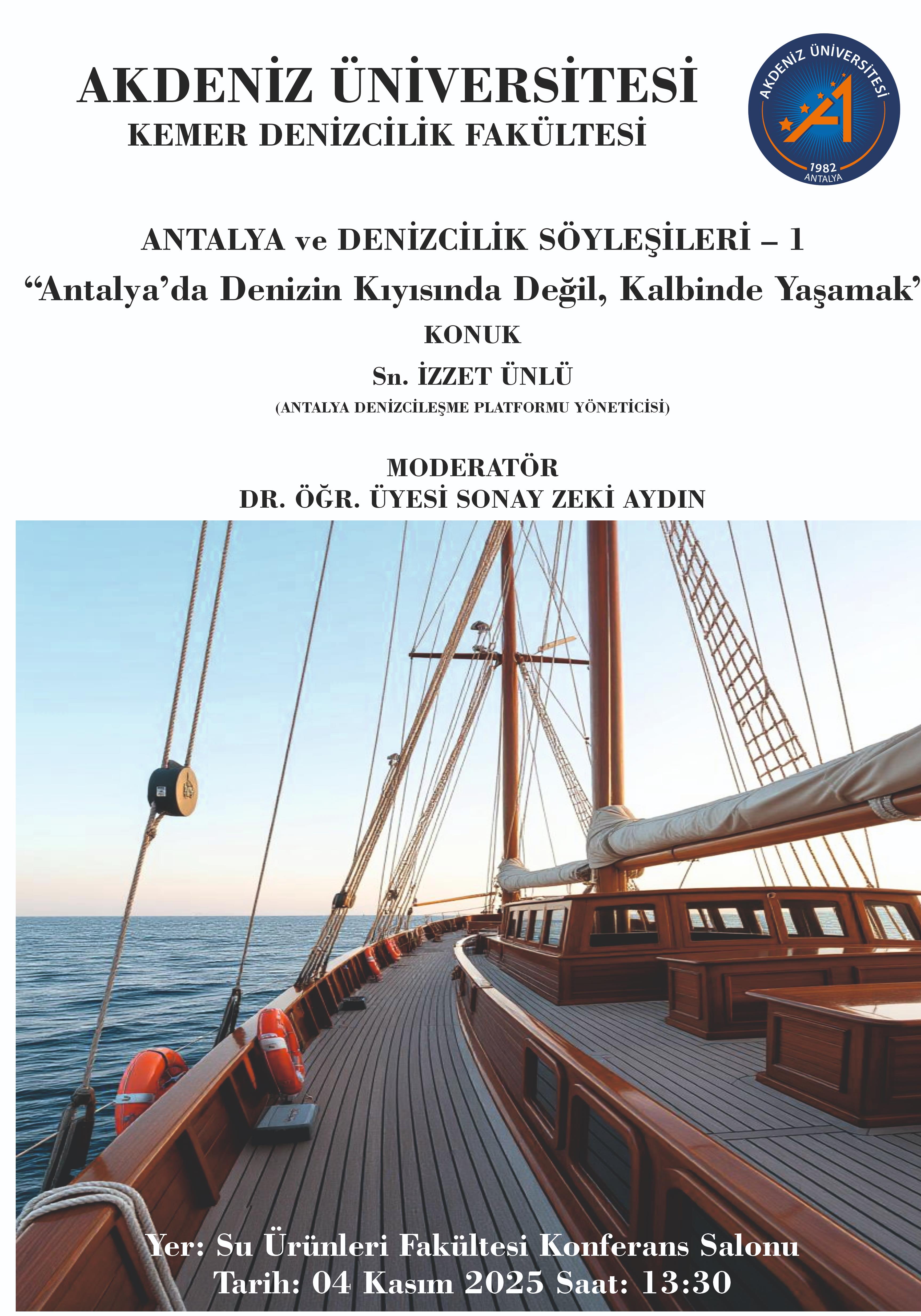 Antalya Denizcilik Söyleşileri-1 