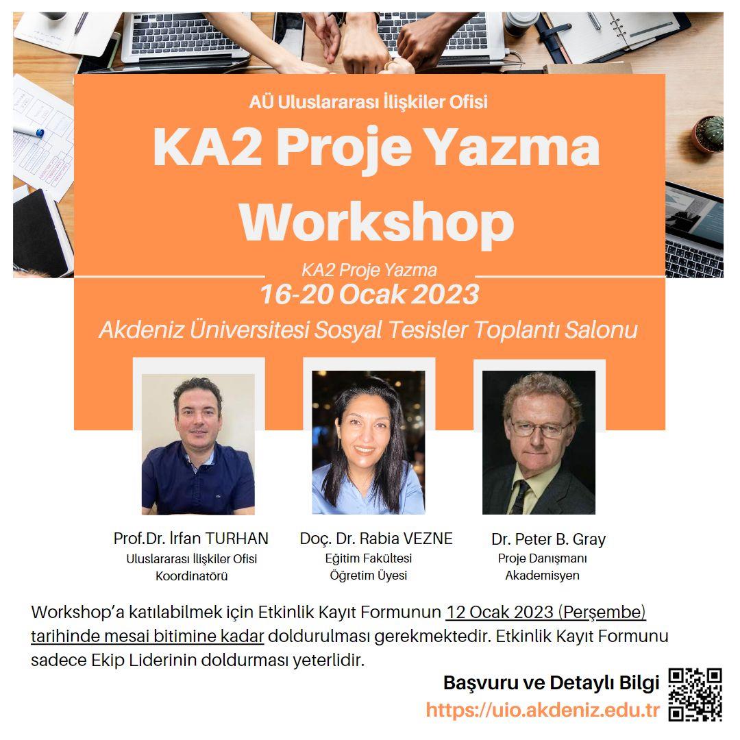 KA2 Proje Yazma Workshop Etkinliği