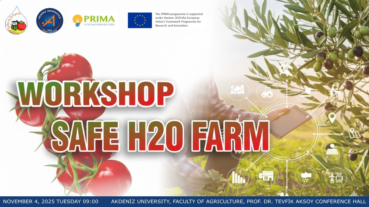 SAFE-H2O-FARM Project Meeting – Antalya