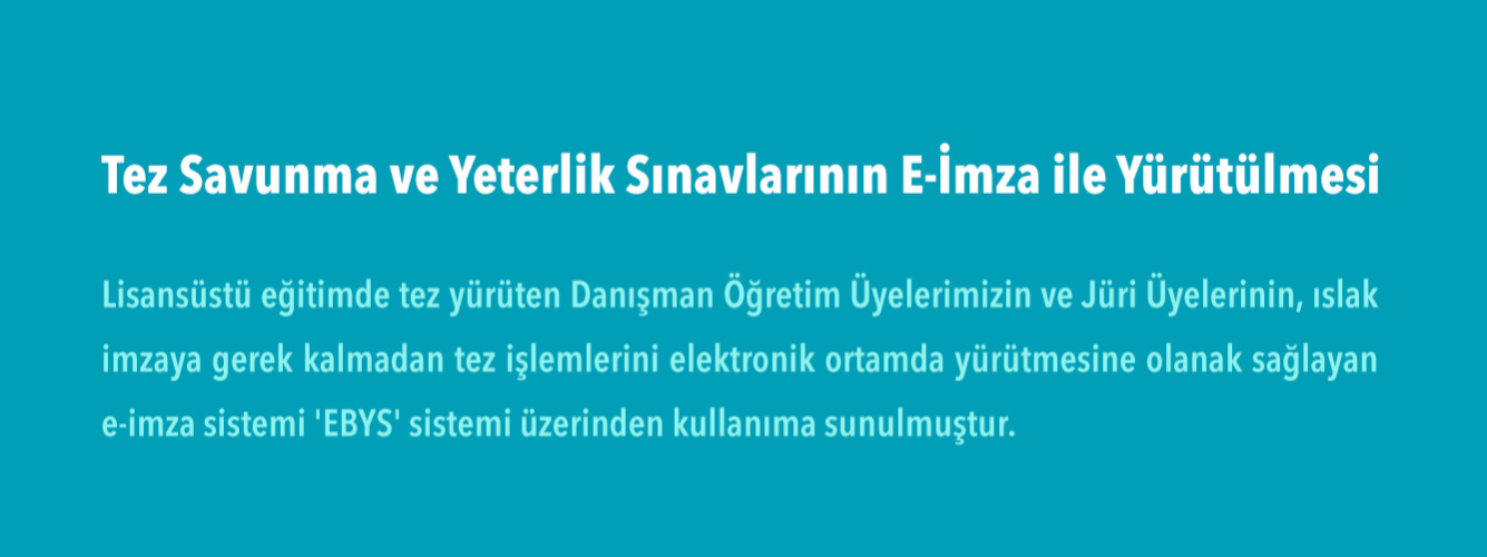 <p><a href="tr/duyuru/lisansustu_tez_savunma_eimza_egitim_videosu-2219">Konu ile ilgili uygulama y&ouml;nergelerine buraya tıklayarak ulaşabilirsiniz.</a></p>