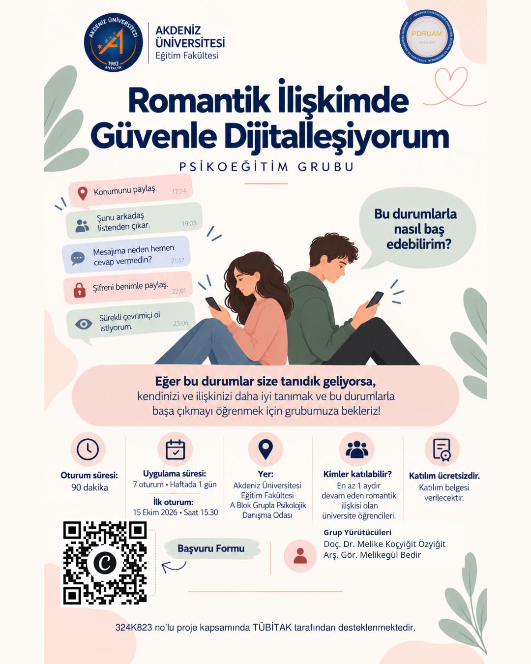 Romantik İlişkimde Güvenle Dijitalleşiyorum Psikoeğitimi