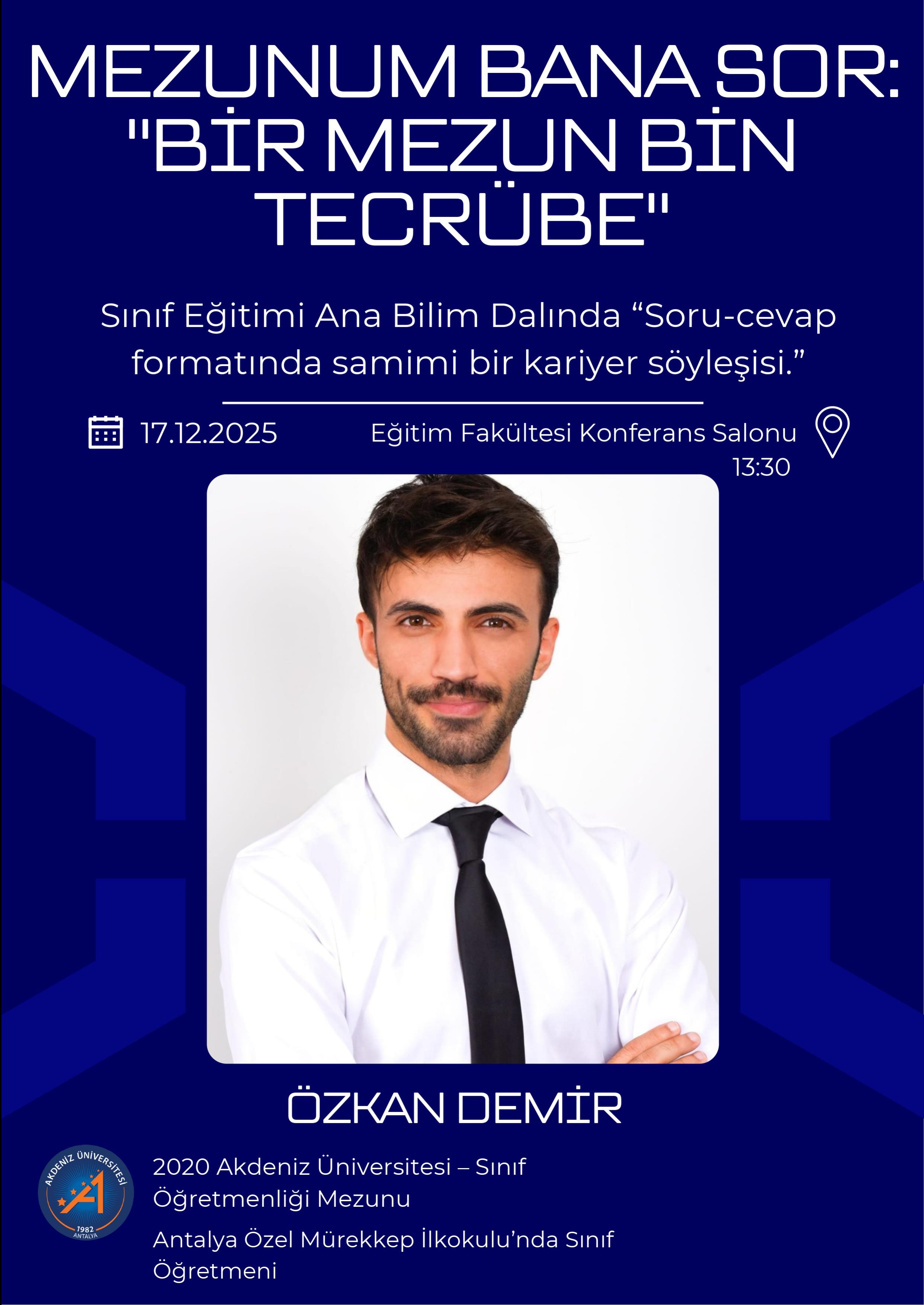 Öğrenciler Mezunlarla Buluşuyor (Sınıf Eğitimi ABD)