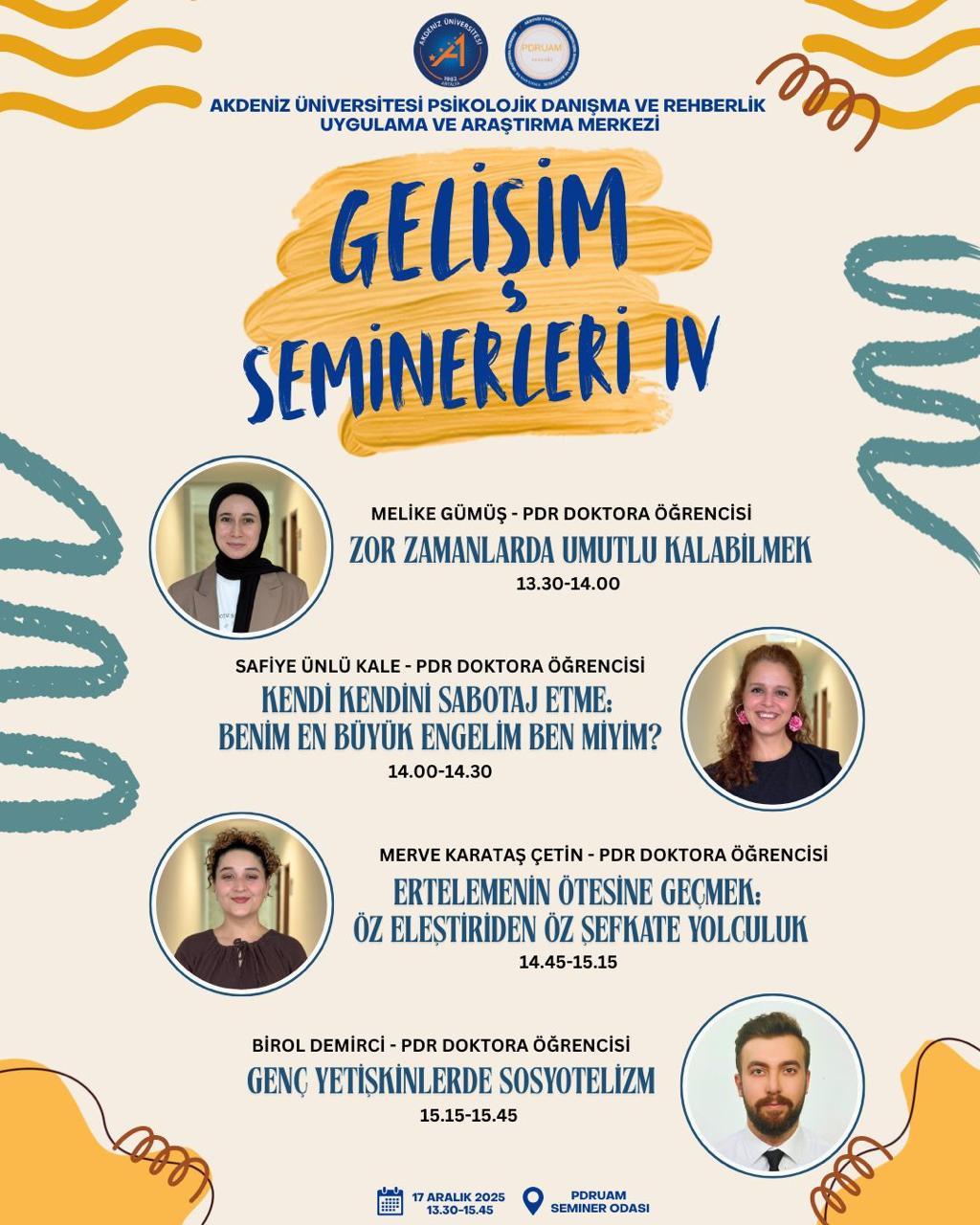 Gelişim Seminerleri IV