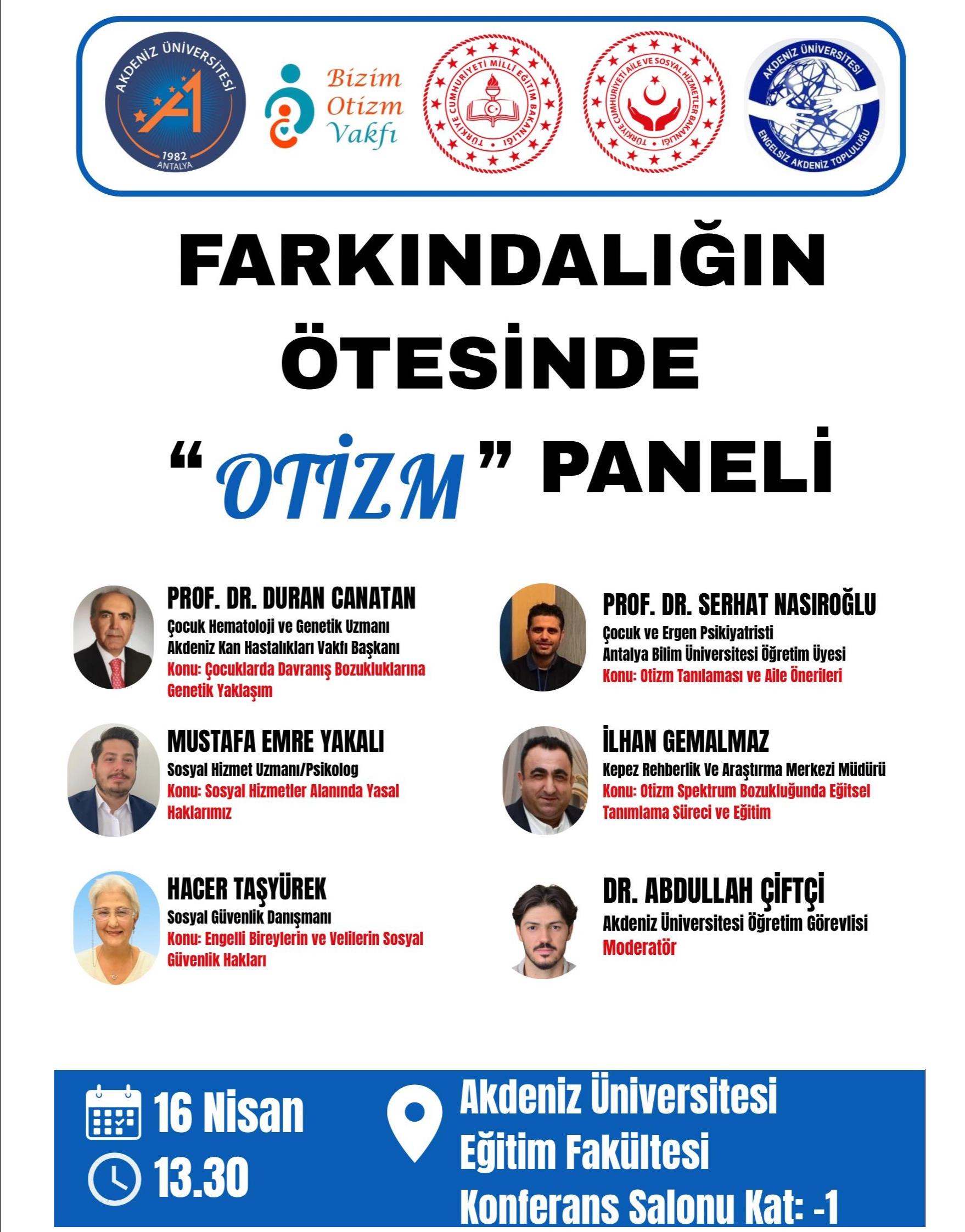 Farkındalığın Ötesinde "Otizm" Paneli