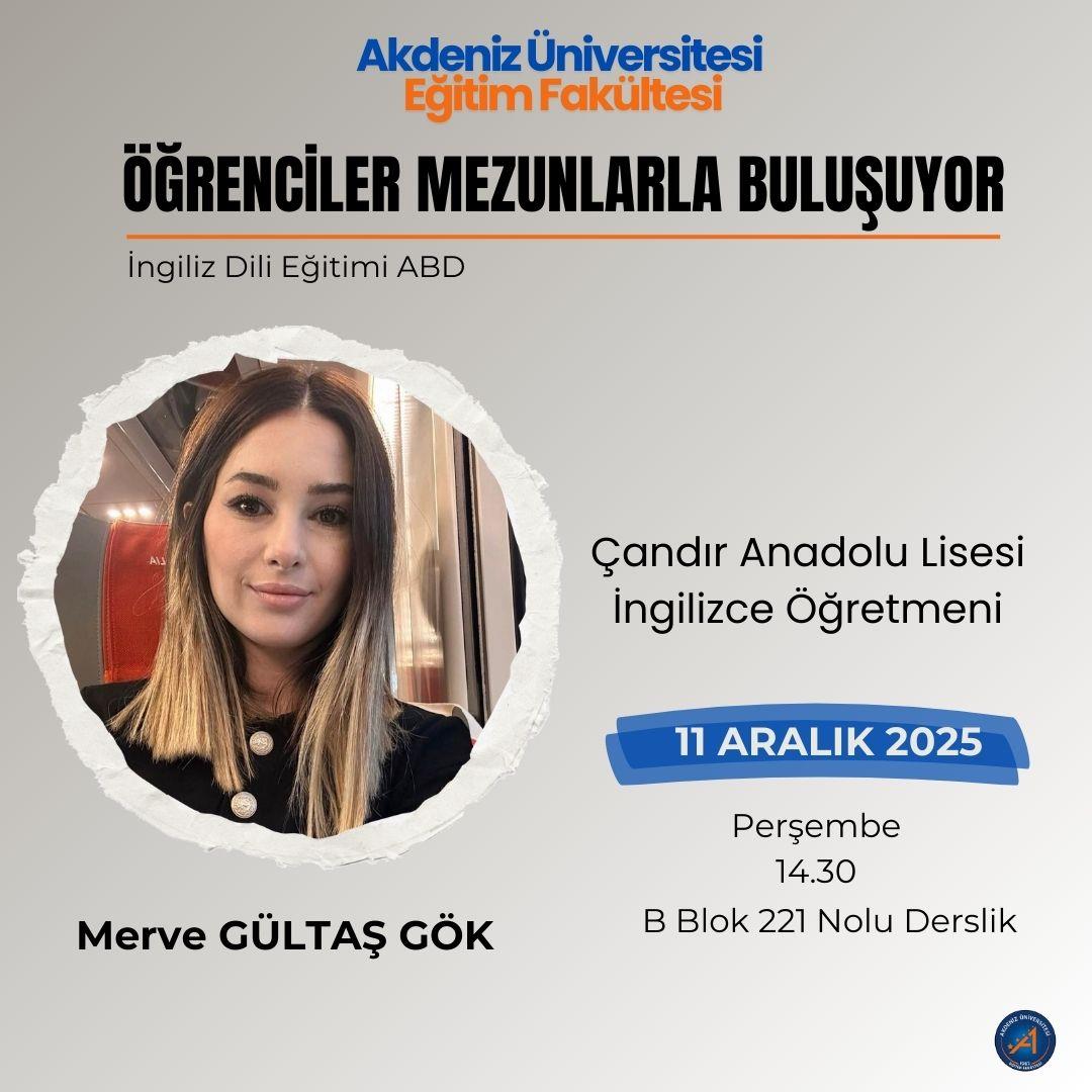 Öğrenciler Mezunlarla Buluşuyor (İngiliz Dili Eğitimi ABD)