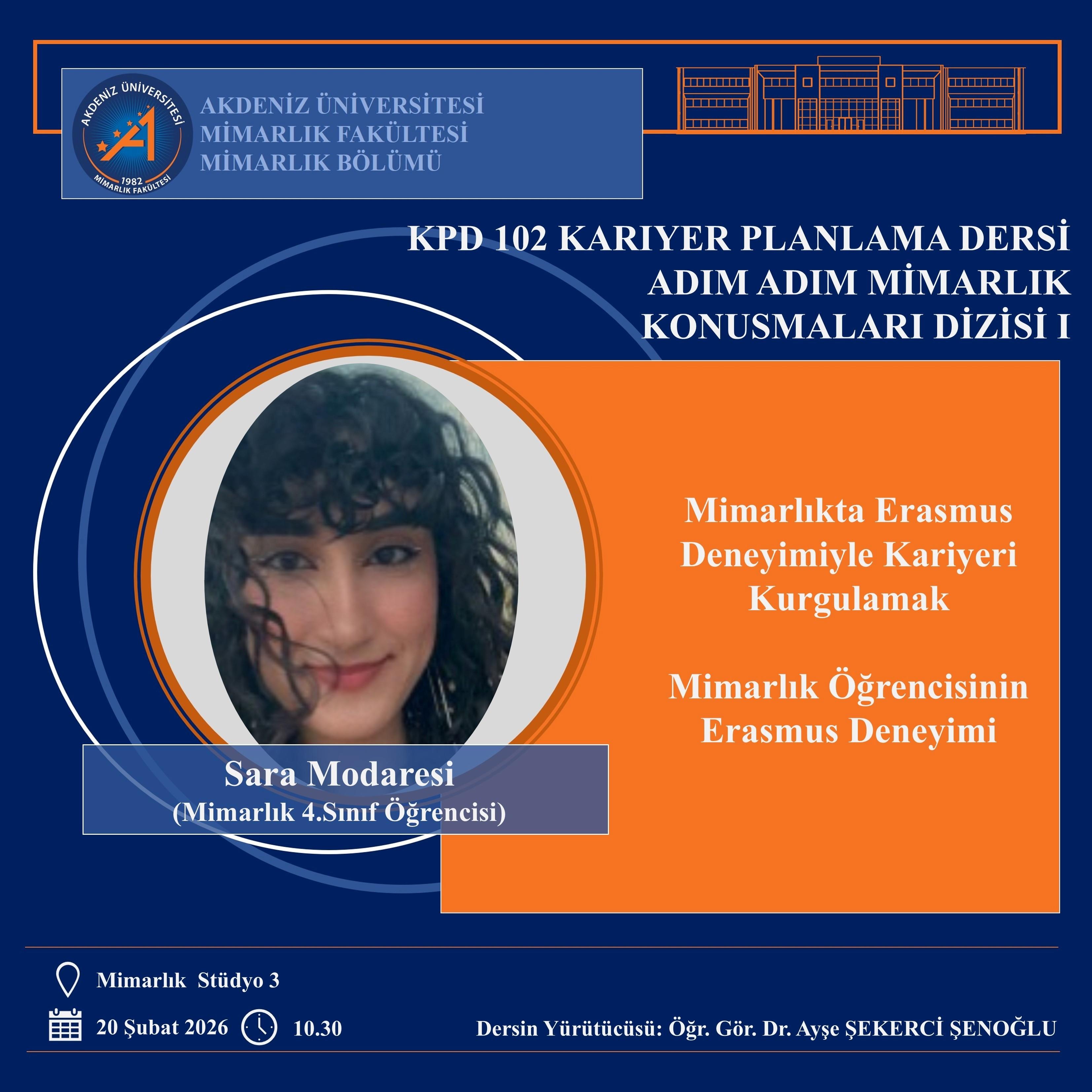 Mimarlıkta Erasmus Deneyimiyle Kariyeri Kurgulamak