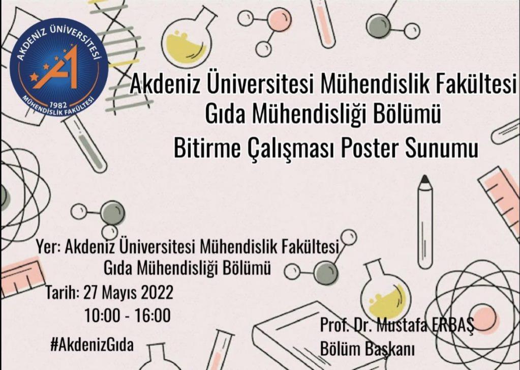 2021-2022 Bitirme Çalışması Poster Sunumları