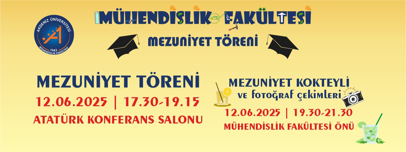 <p>M&uuml;hendislik Fak&uuml;ltesi Mezuniyet</p>