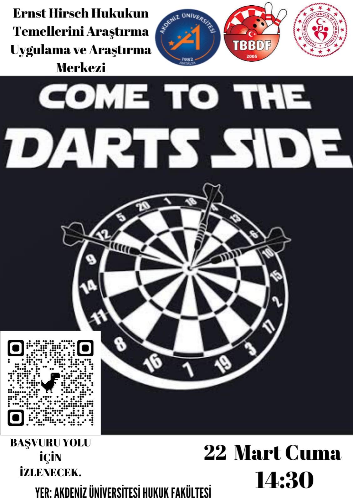COME TO THE DARTS SIDE