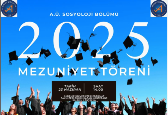 Sosyoloji Bölümü Mezuniyet Töreni