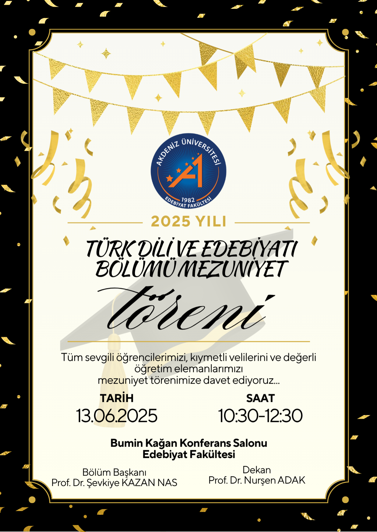 2025 Yılı Mezuniyet Töreni