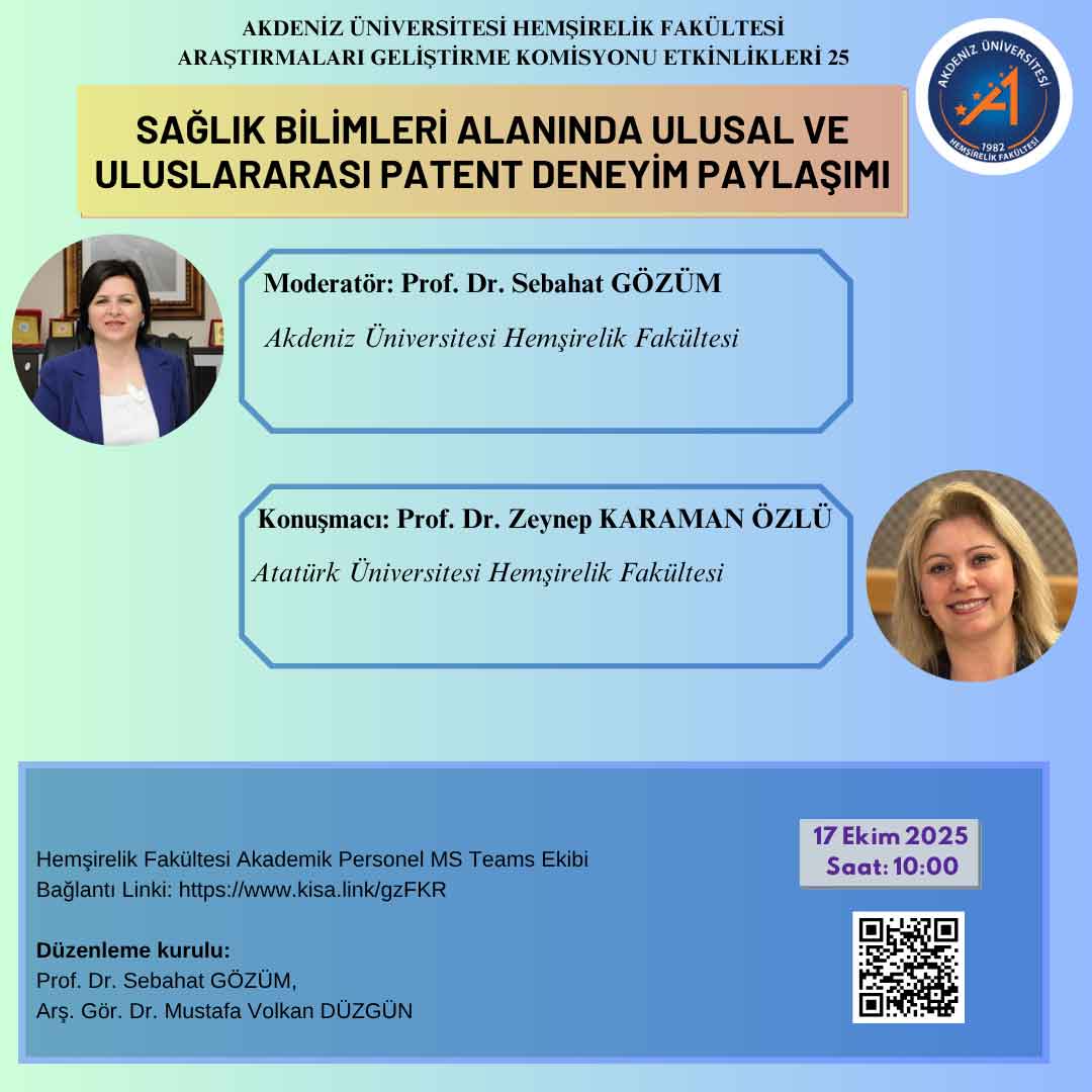 Sağlık Bilimleri Alanında Ulusal ve Uluslarası Patent Deneyimi Paylaşımı .jpg