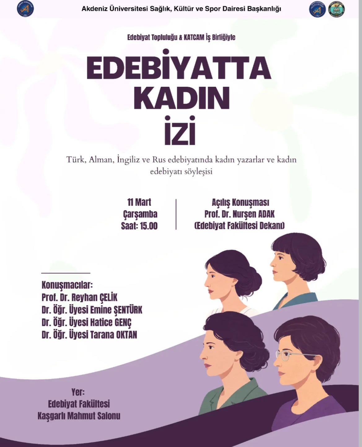 Edebiyatta Kadın İzi: Kadın Yazarlar ve Kadın Edebiyatı Söyleşisi