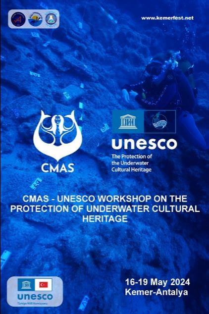 UNESCO-CMAS Sualtı Arkeoloji Profesyonelleri Bilimsel Dalış Eğitim Programı ve UNESCO-CMAS Çalıştayı